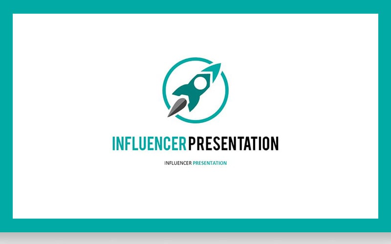 influencer business powerpoint template original