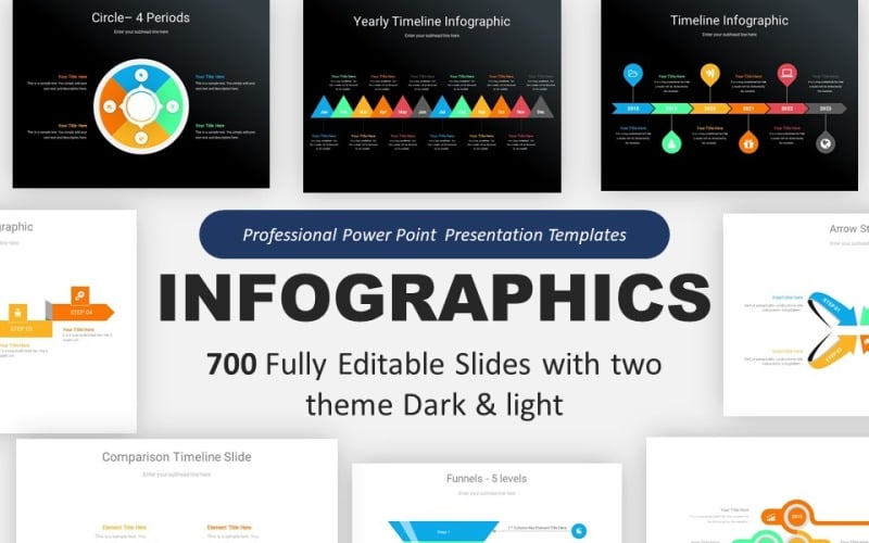 infographic bundle element pack original
