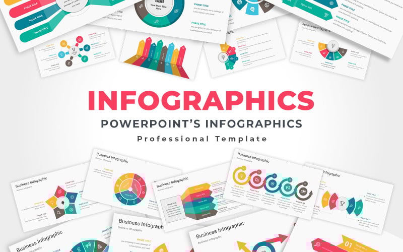 infographic pack powerpoint template original