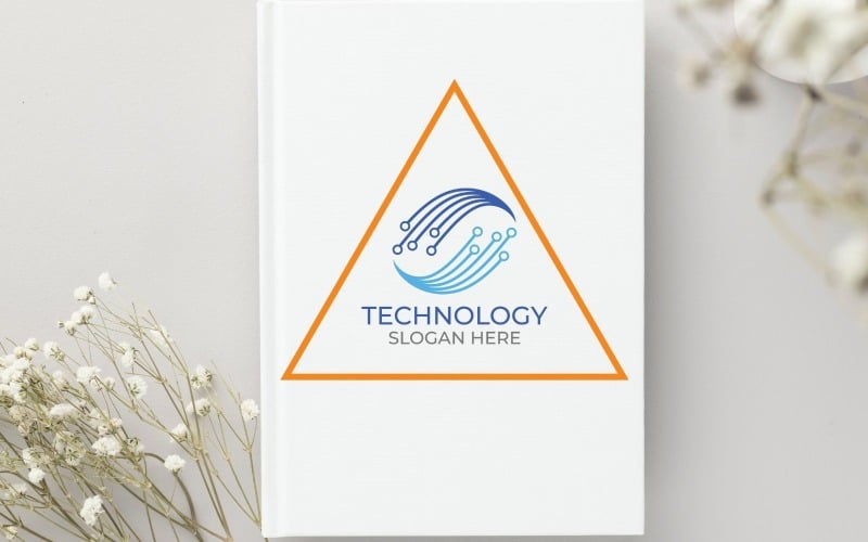 information technology service logo original