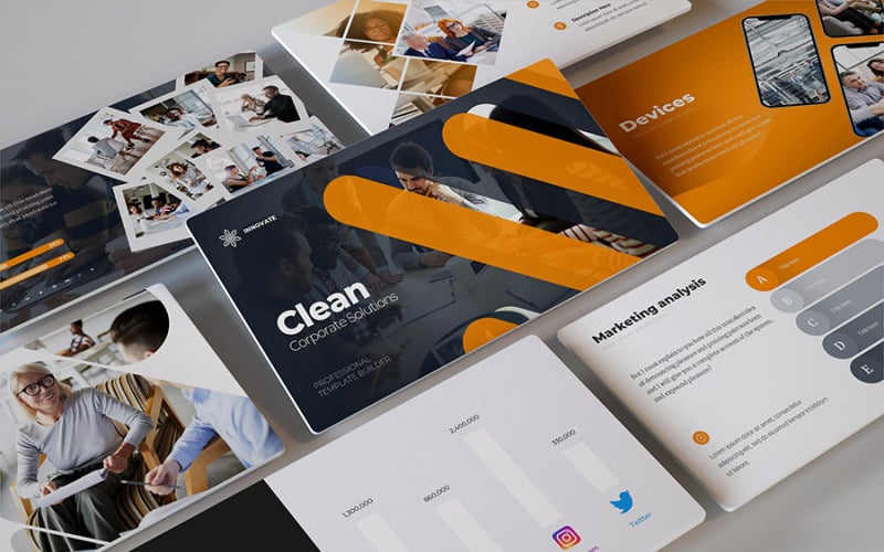innovate corporate business powerpoint template original