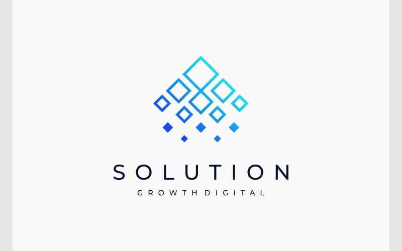 innovation growth technology digital logo original