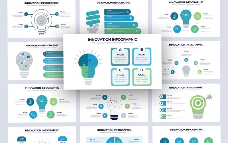 innovation infographic powerpoint template original