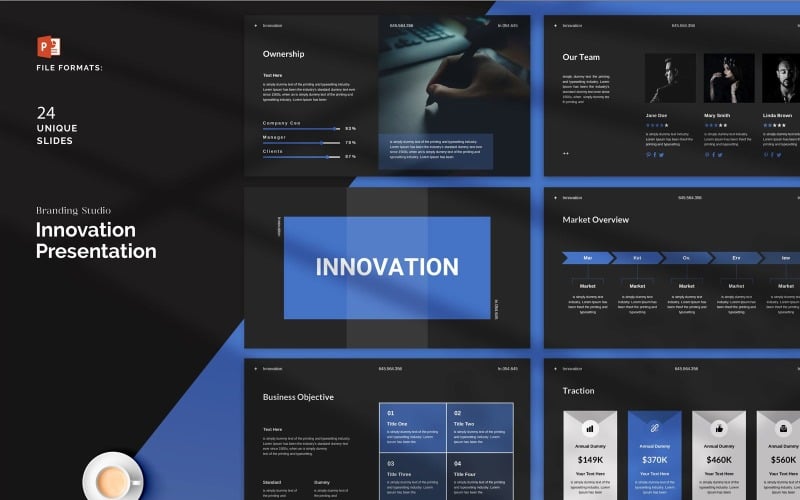 innovation presentation template original