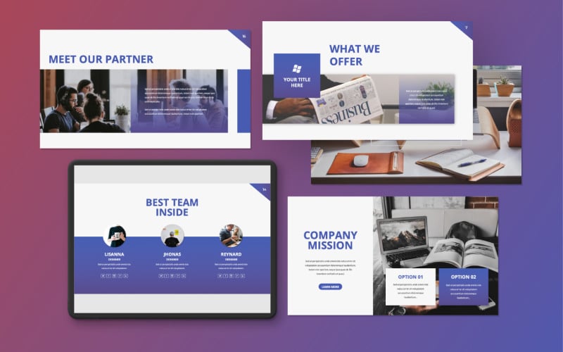 inside presentation powerpoint template original