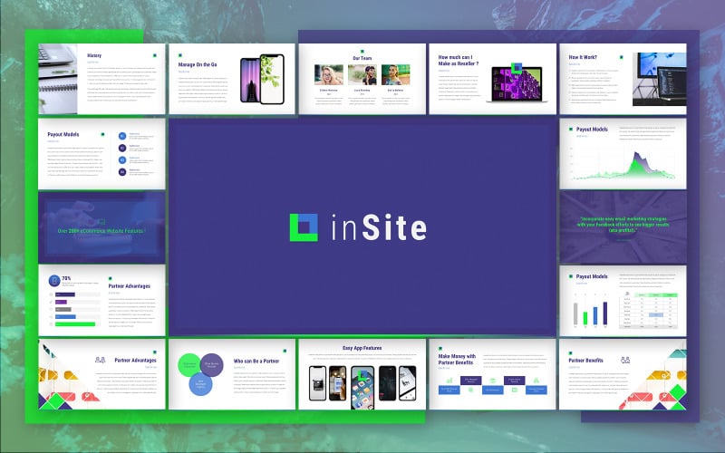 insite powerpoint template original
