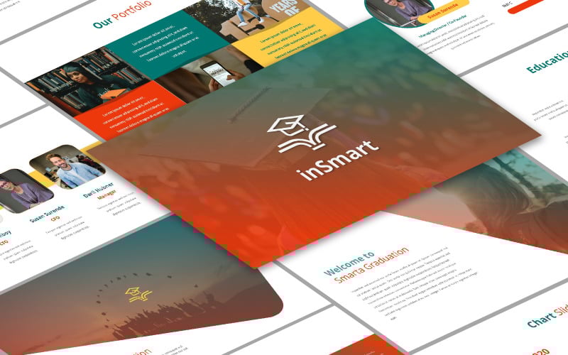 insmart powerpoint template original