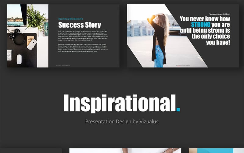 inspirational powerpoint template original