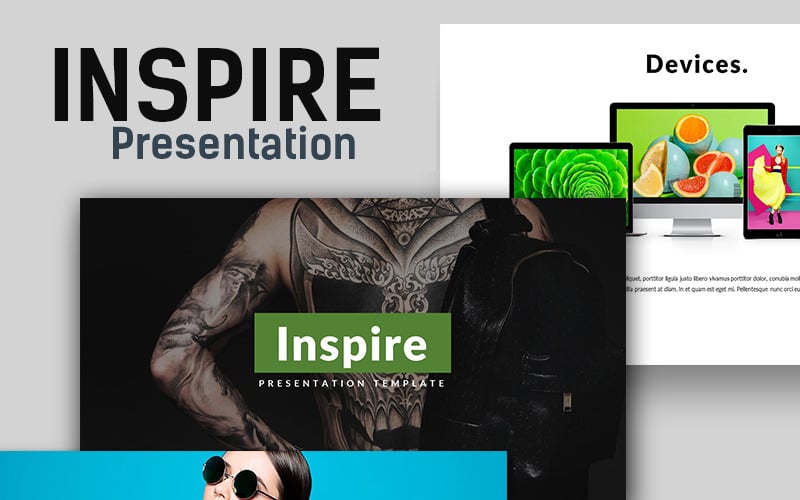 inspire presentation powerpoint template original