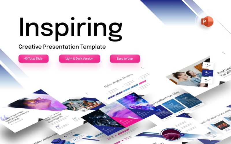 inspiring creative powerpoint template original