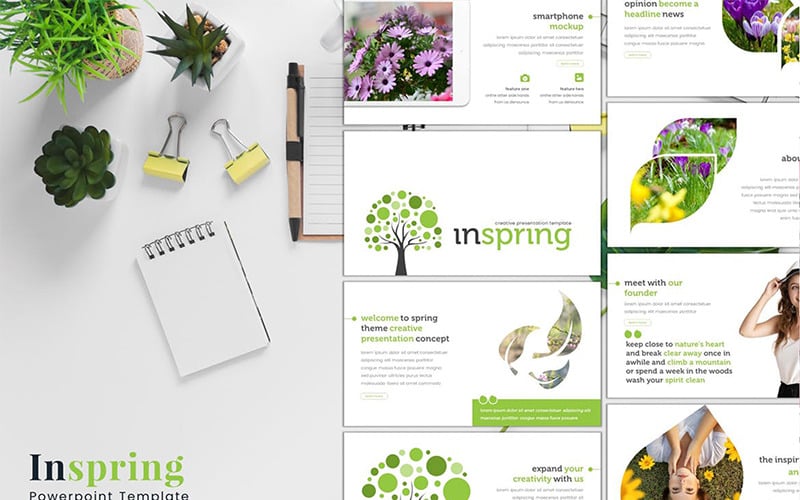 inspring powerpoint template original