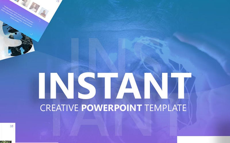 instant powerpoint template original