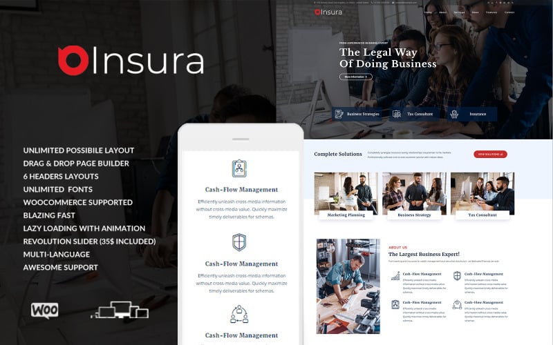insura finance amp insurance services wordpress themes original