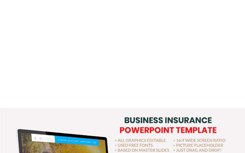 insurance business consultant powerpoint template original