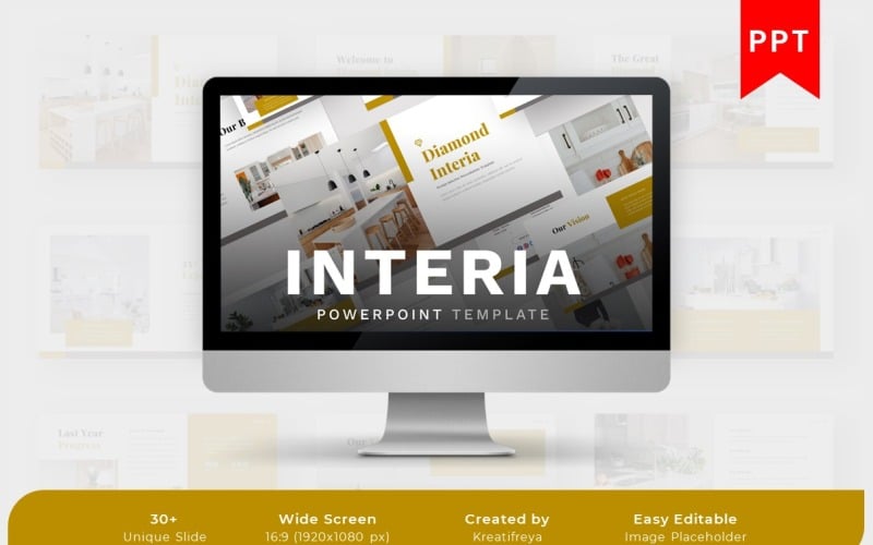 interia business powerpoint template original