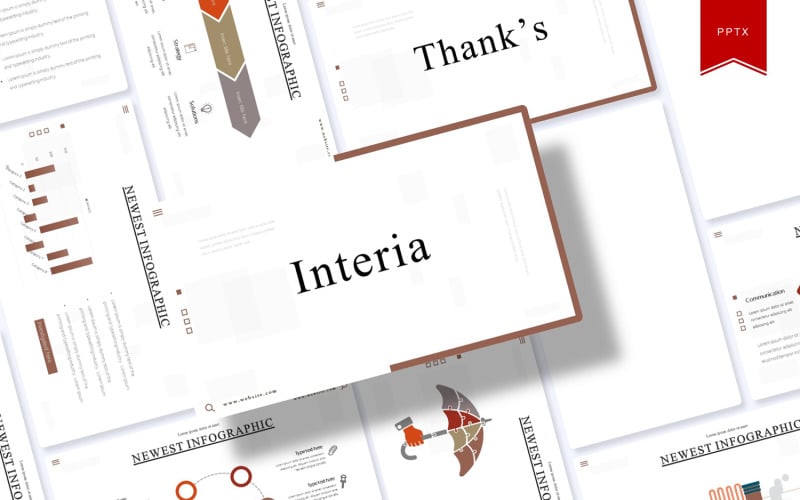 interia powerpoint template original