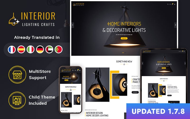 interior lighting a modern prestashop responsive theme original