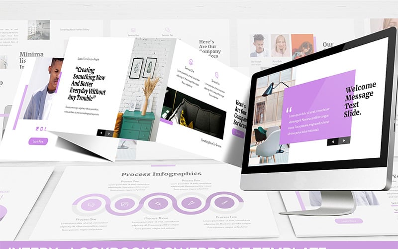 intery lookbook powerpoint template original