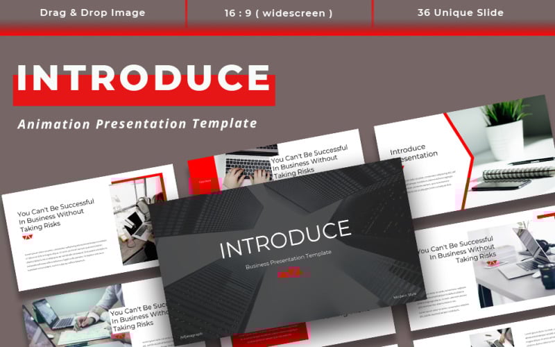 introduce business powerpoint template original