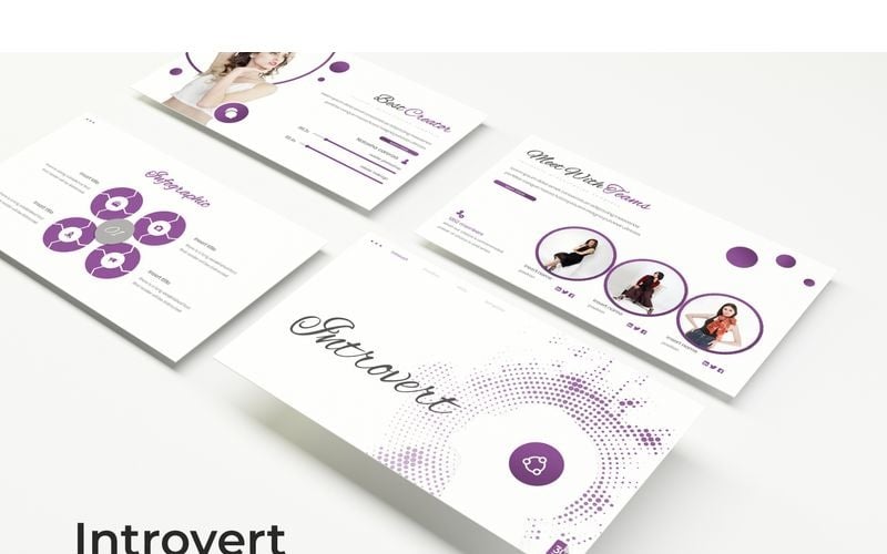 introvert powerpoint template original