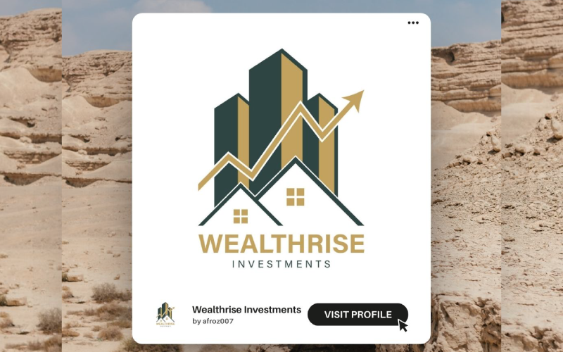 investment logo template real estate investment logo original