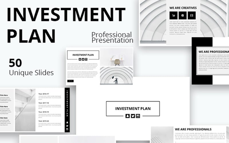 investment plan powerpoint template original