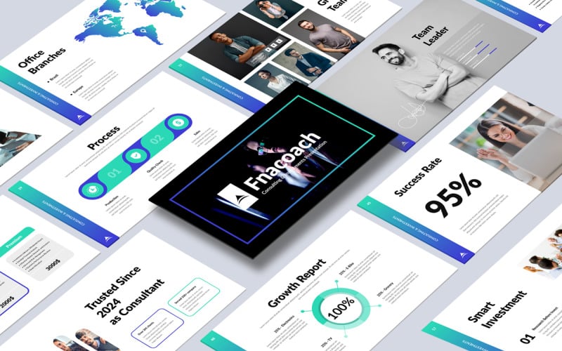 investments presentation template layout original
