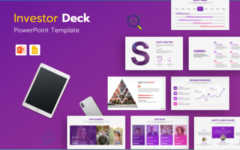 investor deck powerpoint template original