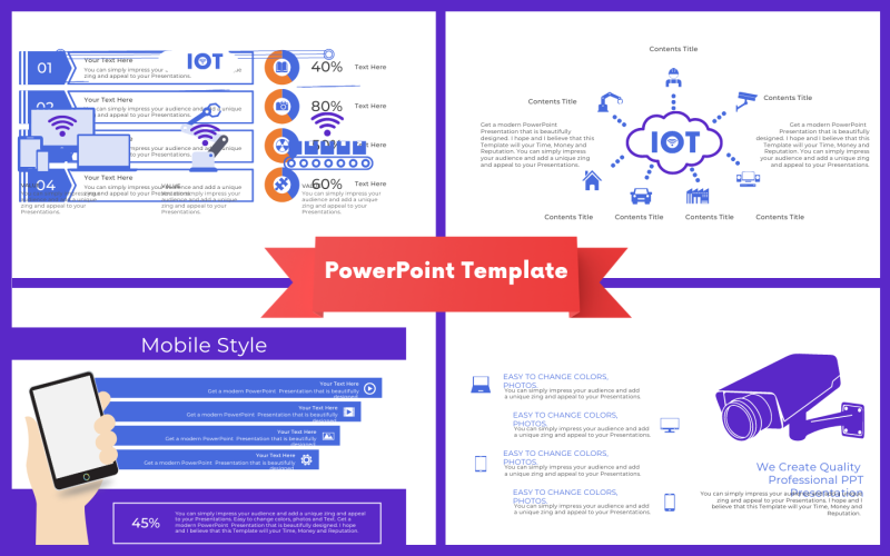 iot explorations navigating the digital frontier powerpoint template original
