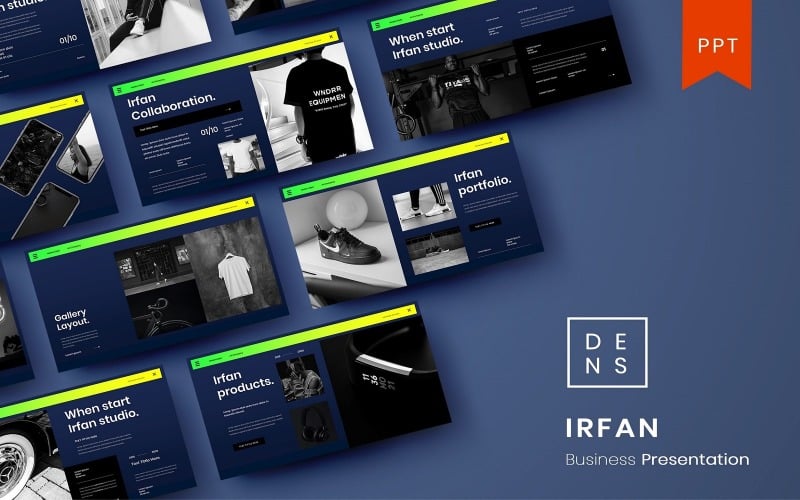 irfan business powerpoint template original