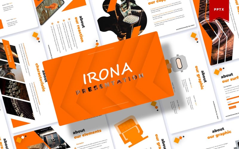 irona powerpoint template original