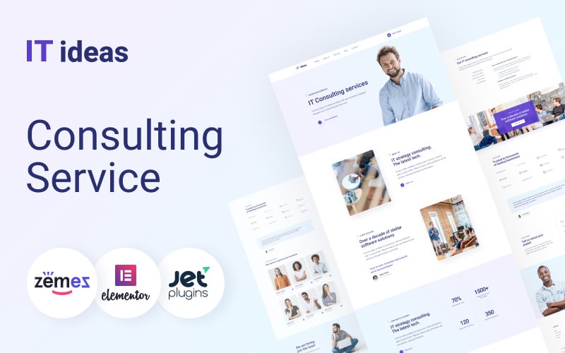 it ideas advanced and proactive it consulting elementor wordpress theme original
