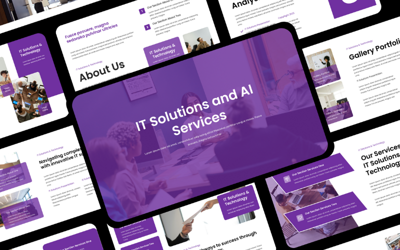 it solutions and ai services presentation original