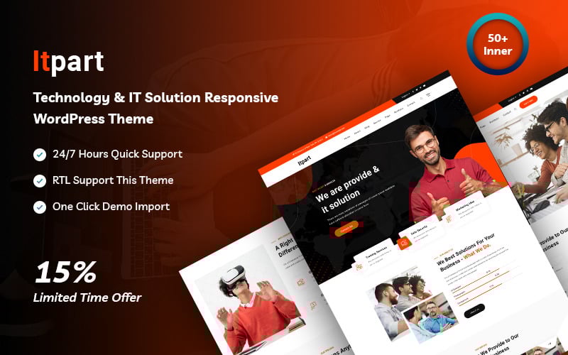 itpart technology amp it solution responsive wordpress theme original
