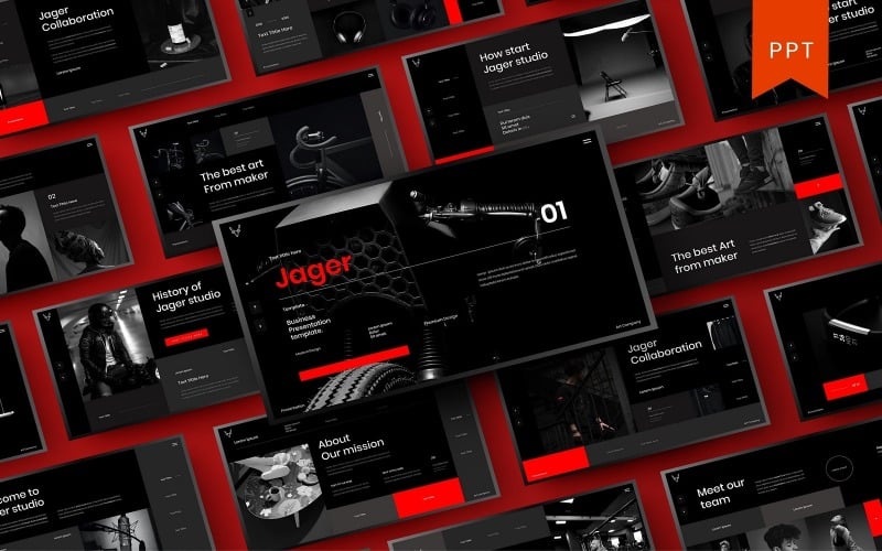 jager powerpoint template original