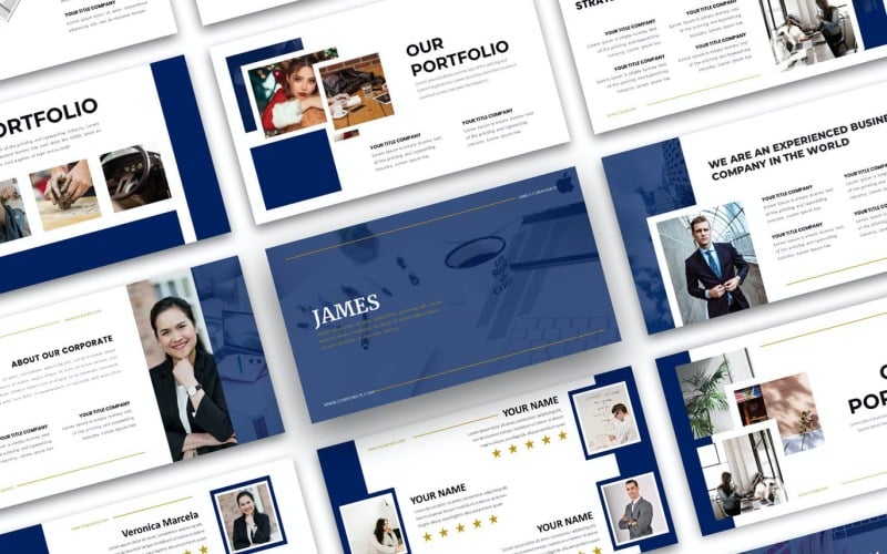 jamespro powerpoint template original