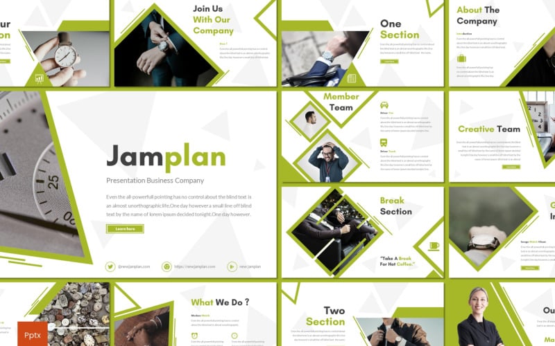 jamplan powerpoint template original