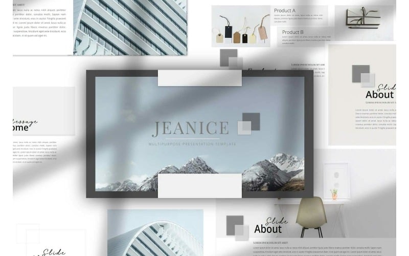 jeanice powerpoint presentation templates original