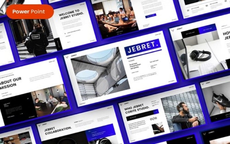 jebret busines powerpoint template original