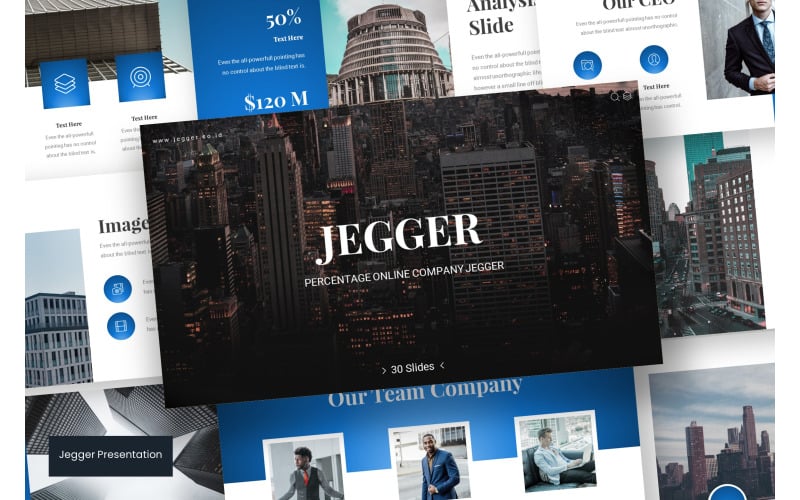 jegger powerpoint template original