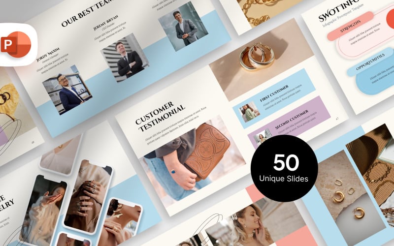 jewelry presentation template original