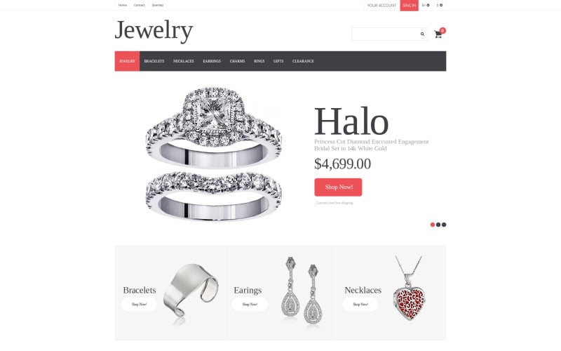 jewelry prestashop theme original