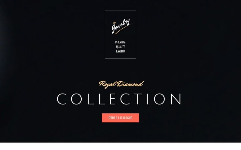 jewelry responsive landing page template original