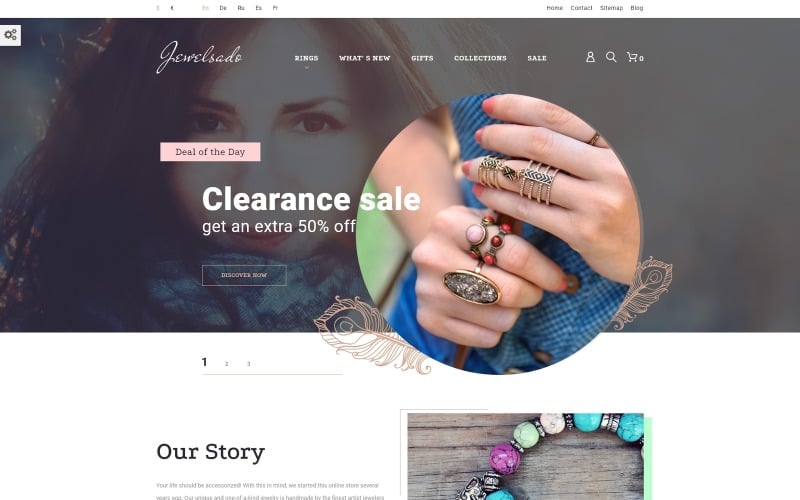 jewelsado prestashop theme original