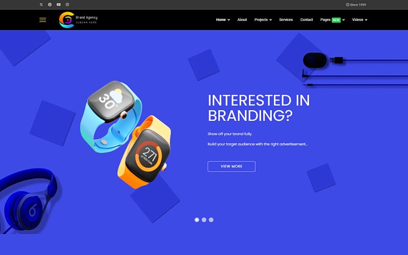 jl colibric brand portfolio and marketing creative agency joomla template original