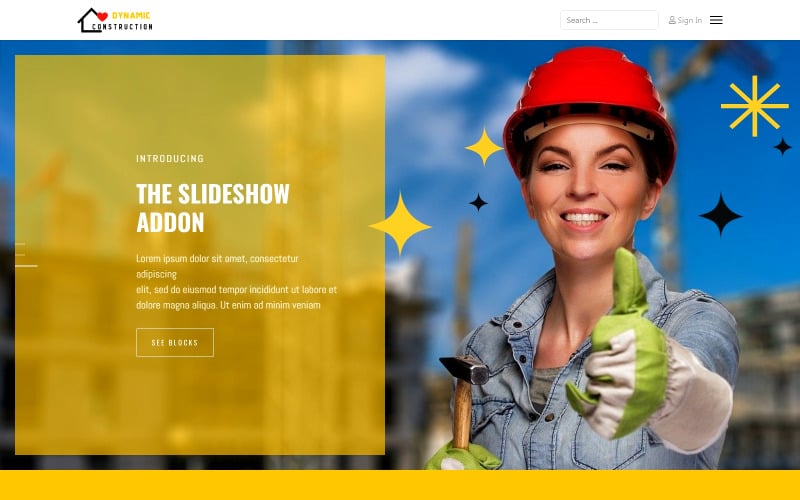 jl dynamic construction joomla template original