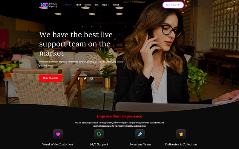 jl kobimatic digital agency joomla template original