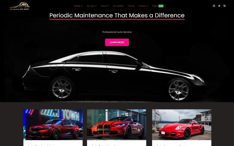 jl mecanic auto service and oto expertiz joomla template original