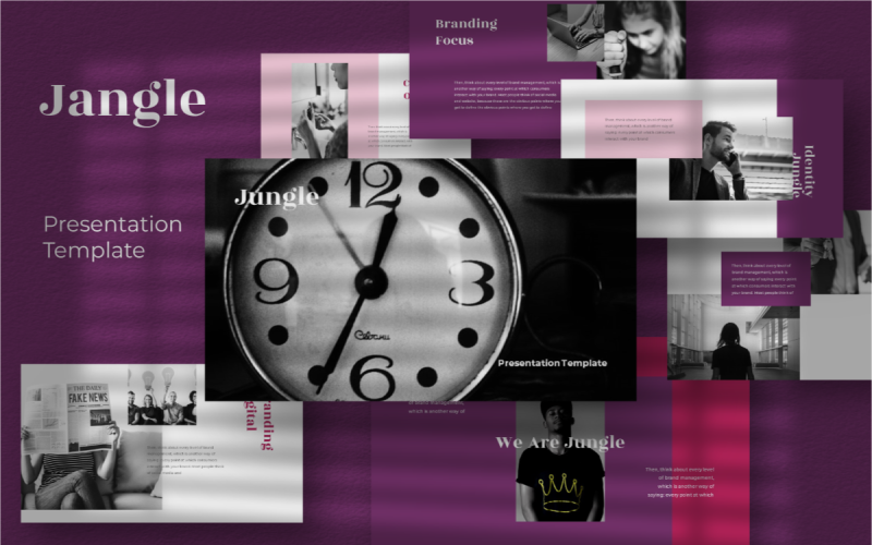 jungle powerpoint template original