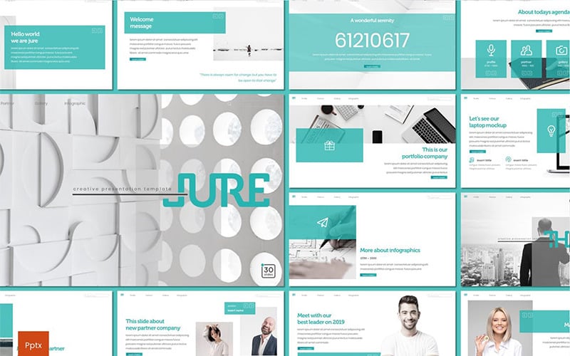 jure powerpoint template original